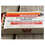 50 rnds 10mm Sub Sonic Ammo