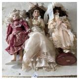 3 - Porcelain Dolls