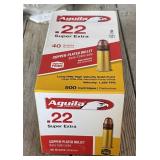 500 rnd Brick Aguila .22 Rimfire