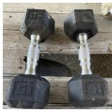 2 - 15 lb Weights