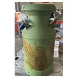 Milk Can with Federal Eagle