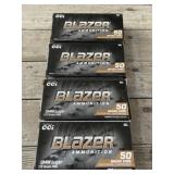 200 rnds Blazer 9mm Ammo