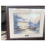 Thomas Kinkade Framed Print