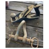 Wood Plane and Twisted Clevis