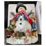 16" Resin Snowman