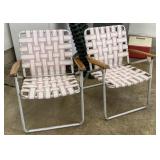 2 - Aluminum Lawn Chairs