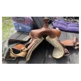 Western Pleasure Horse Saddle