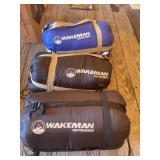 3 - Like New Sleeping Bags