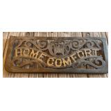 Home Comfort Wood Stove Panel
