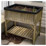 Raised Bed Flower Box