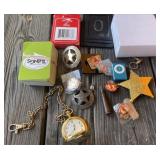 Pocket Watch, Cardinals, Badges