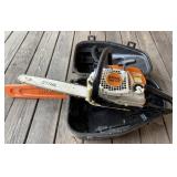 Stihl MS171 Chainsaw and Case