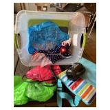 Inflatables in Tote with Lid