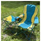 Folding Lawn Chair and Table