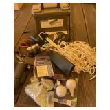 Plastic Gear Box, Camp Lighting, More