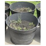 2 - 22" Flower Planters with Dirt