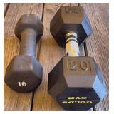 10 and 20 lb Weights