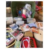 Tote Full of Crafting Items