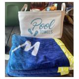 Pool Towels and Bag