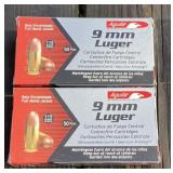 100 rnds Aguila 9mm Ammo