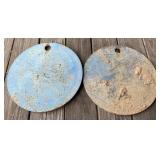 2 - 14" Steel Targets