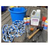 Feed Bucket, Herbicide and More