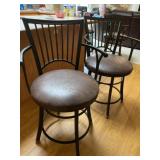 2 - Swivel Barstools