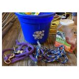 Feed Bucket, Lead Ropes and More