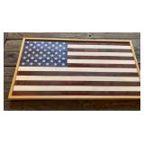 Wood Flag Wall Art