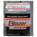 525 rnds Blazer .22LR Ammo