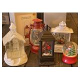 Seasonal Holiday Snow Globes/Lanterns