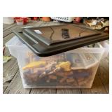 Tote Full of Lincoln Logs