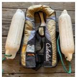 Boat Bumpers, Inflatable Life Jacket