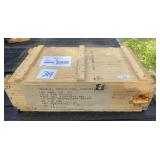 Wood Ammo Crate