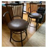 2 - Swivel Barstools