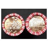 2009 Lincoln Bicentennial Penny 2 Gem BU Rolls