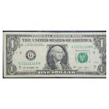 Fancy Serial Number 11111110 FRN 2013