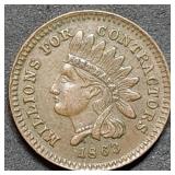 1863 Fort Lafayette Prisoner Camp Civil War Token