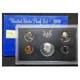 1970 Small Date US Mint Proof Set w/ Silver