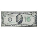 1934 C $10 FRN Atlanta GA High Grade Note