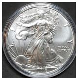 2018 1oz Silver Eagle Gem BU