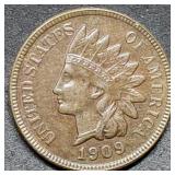 1909-S Indian Head Cent, Key Date, High Grade!