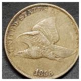 1858 Flying Eagle Cent Nice