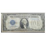 1928 A $1 Funnyback Silver Certificate
