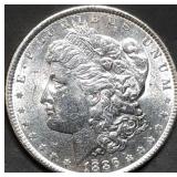 1886 Morgan Silver Dollar BU