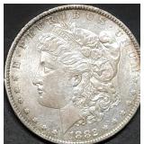 1882-O Morgan Silver Dollar Gem BU
