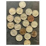 20 Nice Buffalo Nickels from Estate