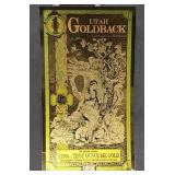 2021 Utah Goldback 1/1000th Troy Oz 24k Gold Note