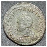 Ancient Roman Follis Constantine II / Camp Gate