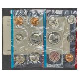 1971 US Double Mint Set in Envelope